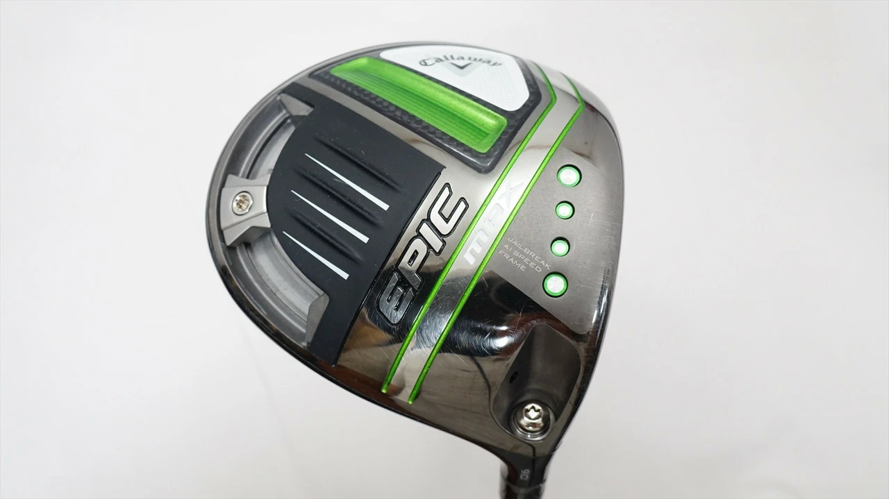 Callaway Epic Max 9° Driver Stiff Flex Hzrdus 0934253 Good 3 Callaway Epic Max 9° Driver Stiff Flex Hzrdus 0934253 Good