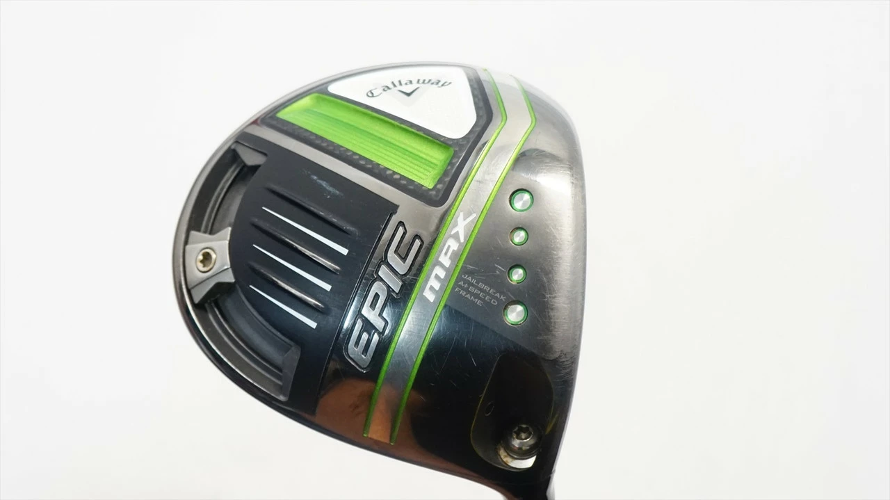 Callaway Epic Max 10.5° Driver Stiff Flex Hzrdus Smoke 0936498 Good 3 Callaway Epic Max 10.5° Driver Stiff Flex Hzrdus Smoke 0936498 Good