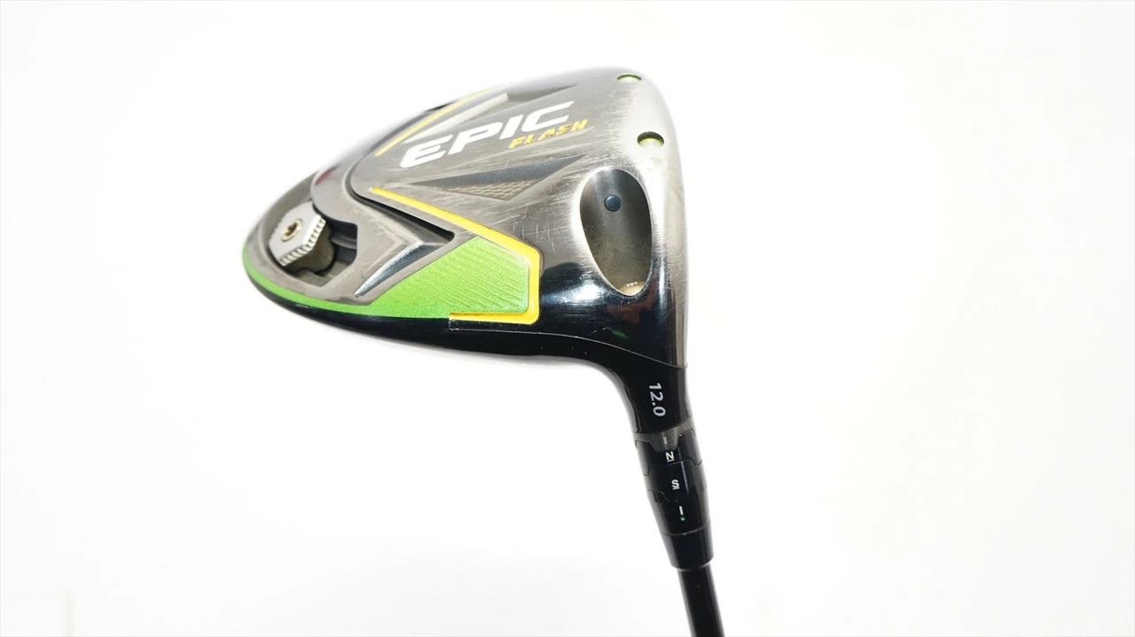 Callaway Epic Flash 12° Driver Extra Stiff Flex Aldila Voodoo 0953651 Good 4 Callaway Epic Flash 12° Driver Extra Stiff Flex Aldila Voodoo 0953651 Good - Image 2