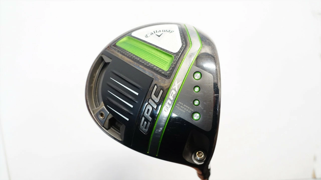 Callaway Epic Max 10.5° Driver Stiff Flex Mmt 0956205 Good 3 Callaway Epic Max 10.5° Driver Stiff Flex Mmt 0956205 Good