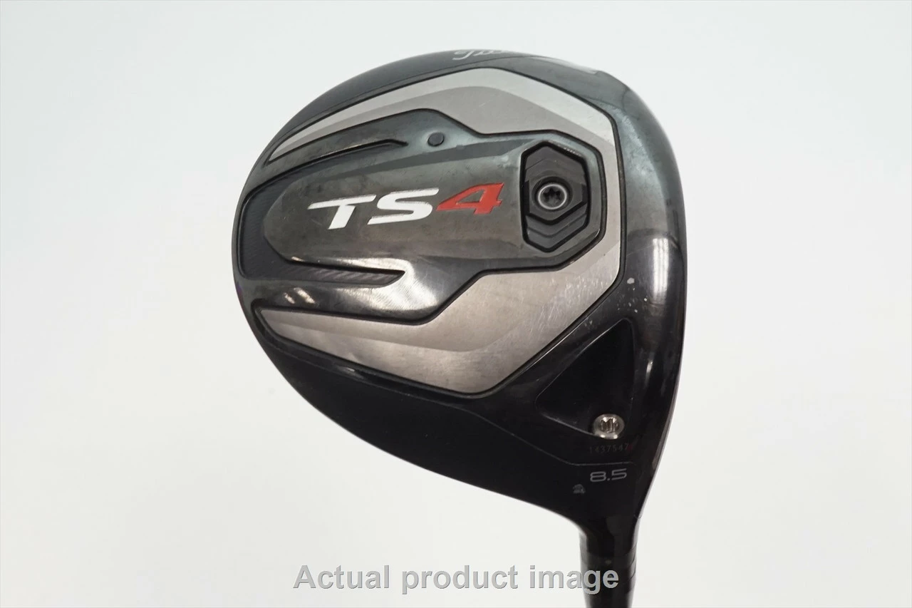 Titleist Ts4 8.5° Driver Extra Stiff Flex Fujikura 0958913 Good 3 Titleist Ts4 8.5° Driver Extra Stiff Flex Fujikura 0958913 Good