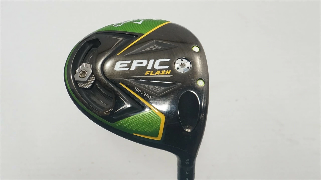 Callaway Epic Flash Sub Zero 9° Driver Extra Stiff Flex Kuro Kage 0960348 Good 3 Callaway Epic Flash Sub Zero 9° Driver Extra Stiff Flex Kuro Kage 0960348 Good