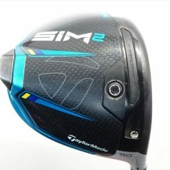 Taylormade Sim2 9° Driver Stiff Flex Hzrdus Smoke 0964113 Good