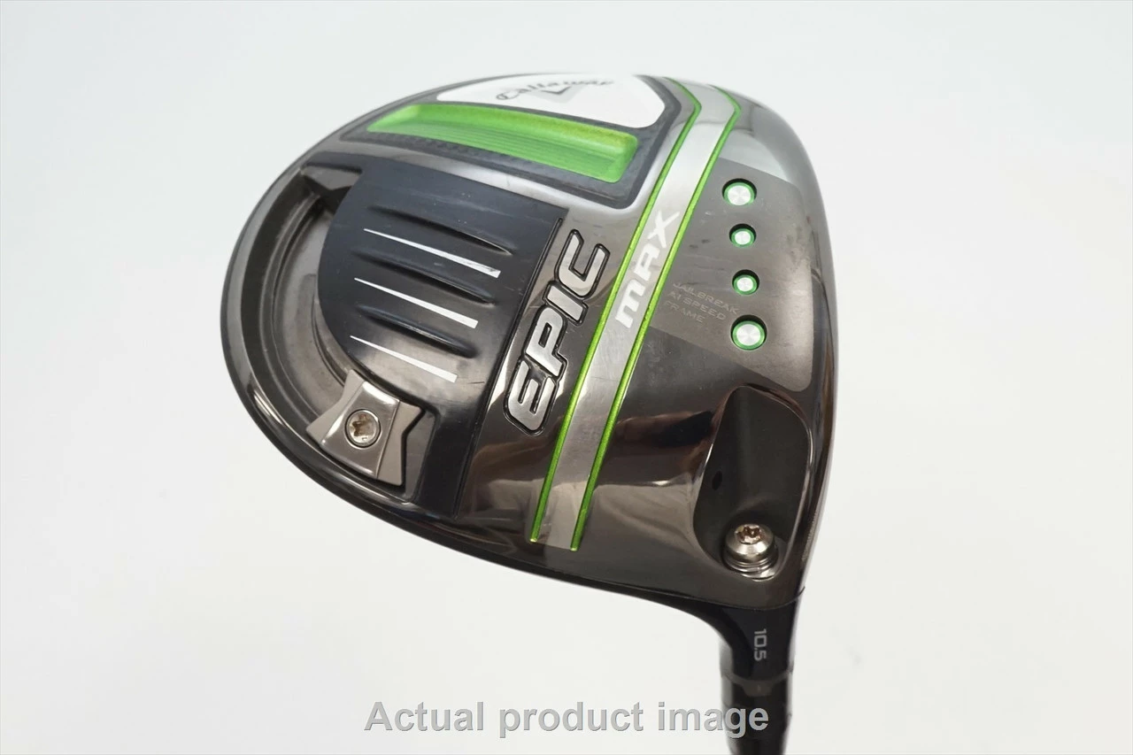 Callaway Epic Max 10.5° Driver Regular Flex Kuro Kage 0970296 Excellent 3 Callaway Epic Max 10.5° Driver Regular Flex Kuro Kage 0970296 Excellent