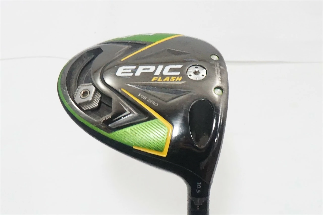 Callaway Epic Flash Sub Zero 10.5° Driver Stiff Flex Synergy 0982485 Good 3 Callaway Epic Flash Sub Zero 10.5° Driver Stiff Flex Synergy 0982485 Good