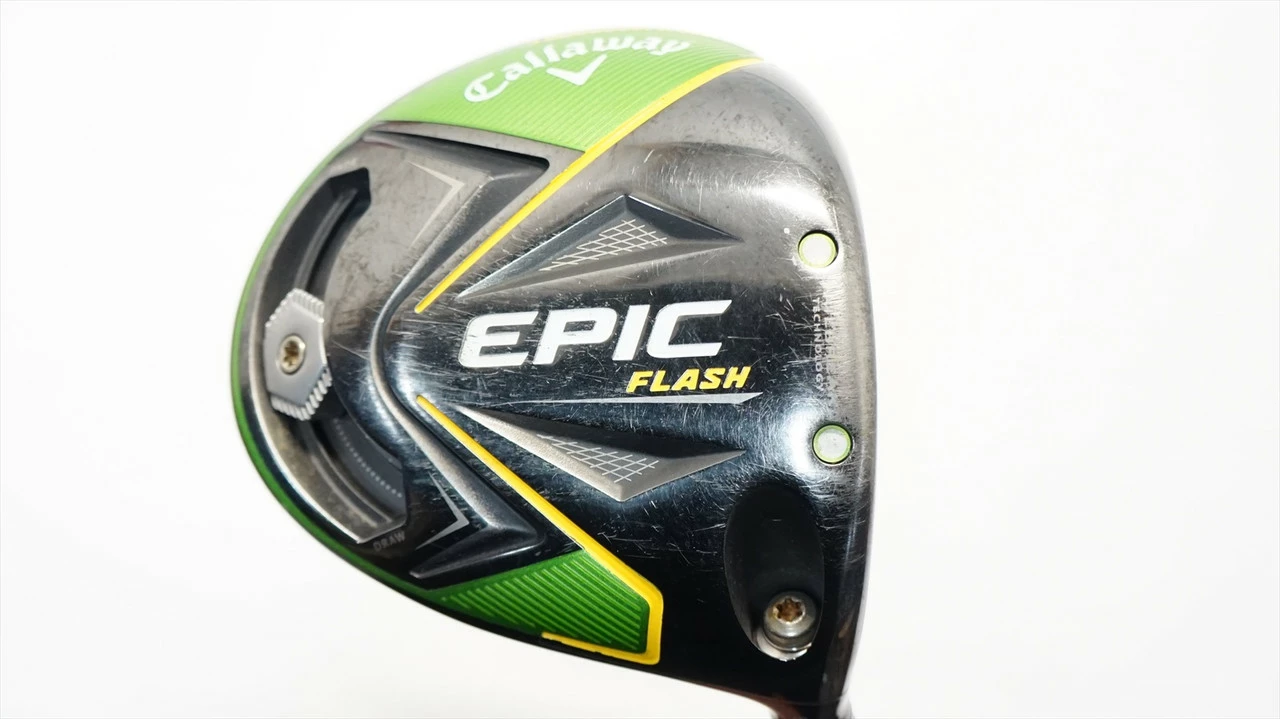 Callaway Epic Flash 9° Driver Stiff Flex Evenflow 0985491 Good 3 Callaway Epic Flash 9° Driver Stiff Flex Evenflow 0985491 Good