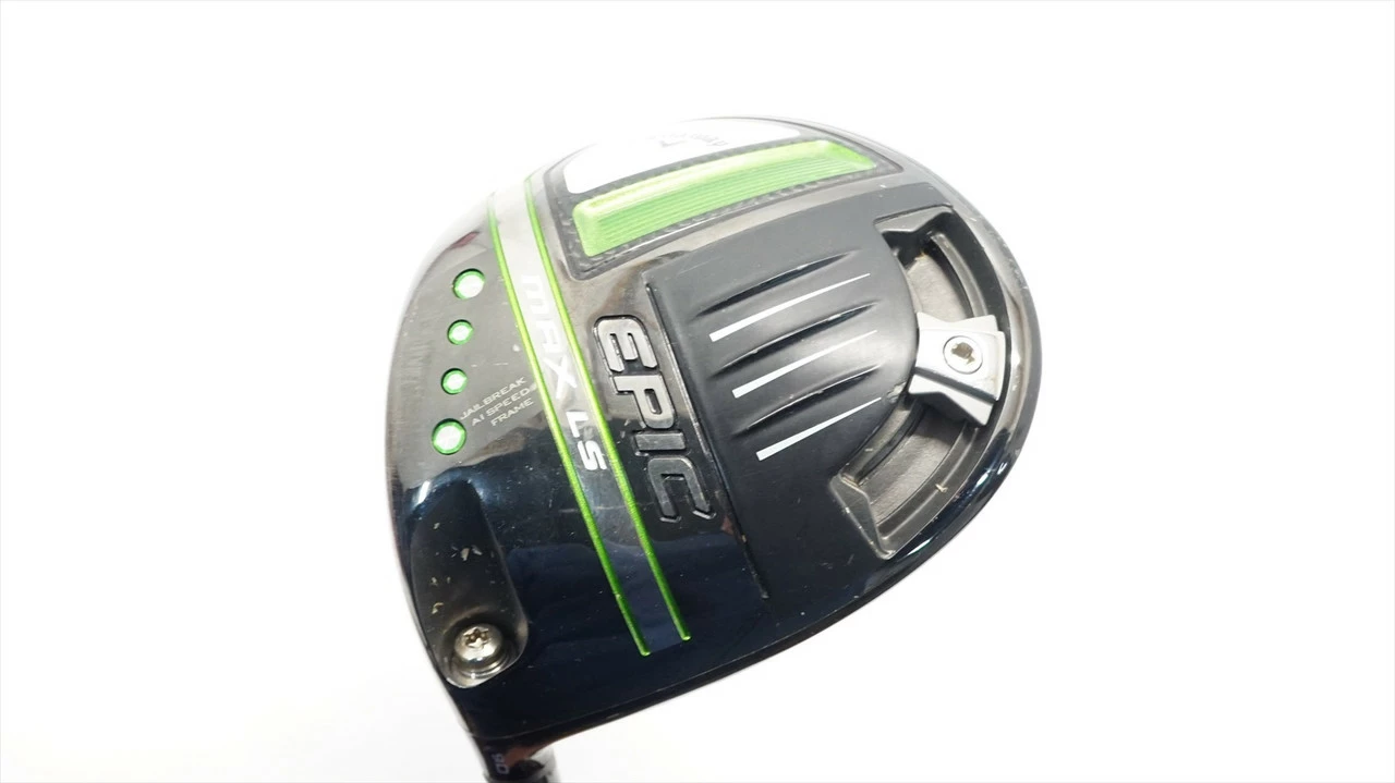 Callaway Epic Max Ls 9° Driver Stiff Evenflow Riptide 0986837 Good Left Hand Lh 3 Callaway Epic Max Ls 9° Driver Stiff Evenflow Riptide 0986837 Good Left Hand Lh