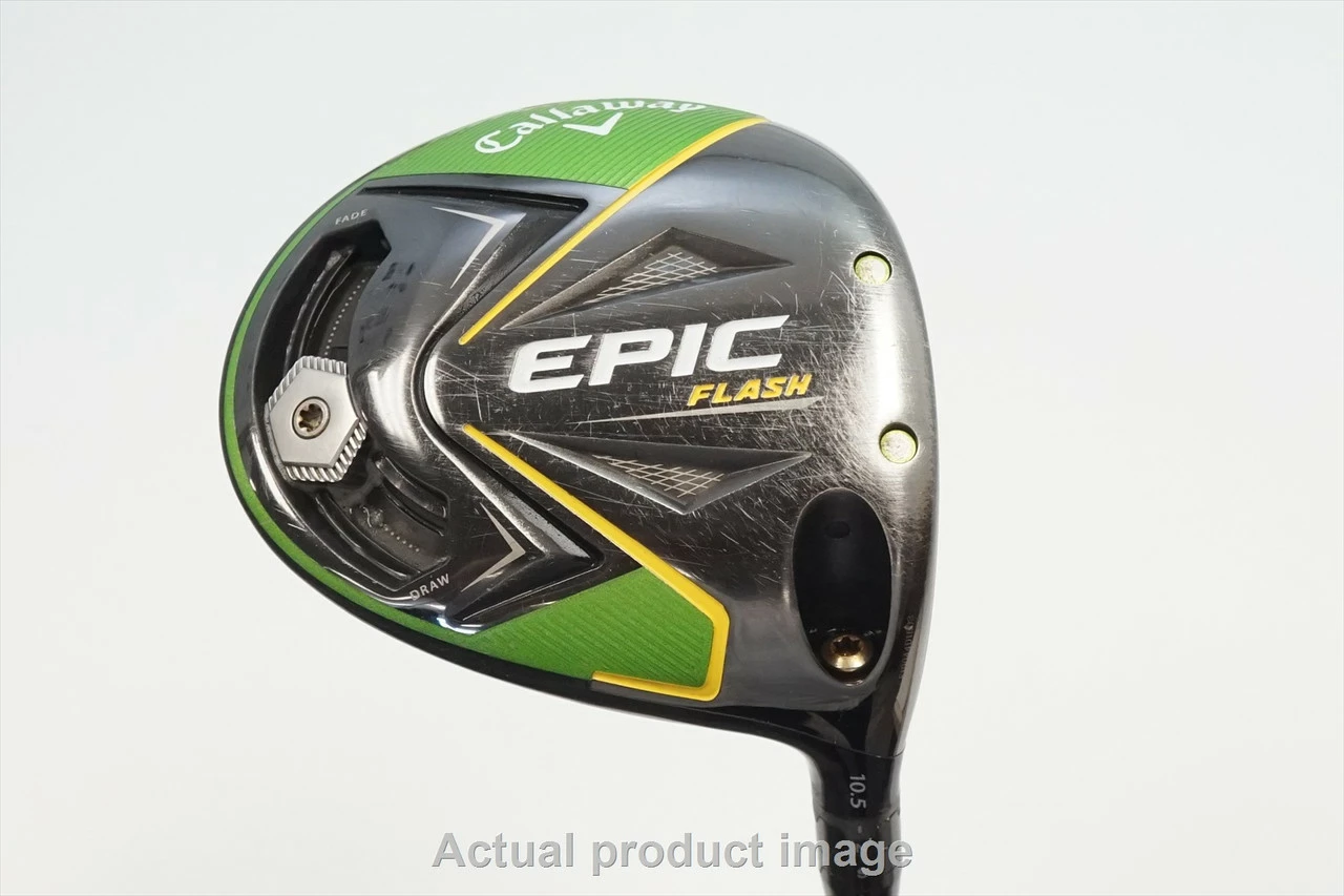 Callaway Epic Flash 10.5° Driver Regular Flex Evenflow 0990814 Good 3 Callaway Epic Flash 10.5° Driver Regular Flex Evenflow 0990814 Good