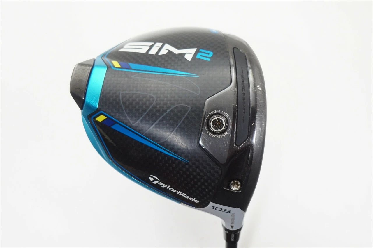 Taylormade Sim2 10.5° Driver Extra Stiff Flex Hzrdus Smoke 0993011 Excellent 3 Taylormade Sim2 10.5° Driver Extra Stiff Flex Hzrdus Smoke 0993011 Excellent