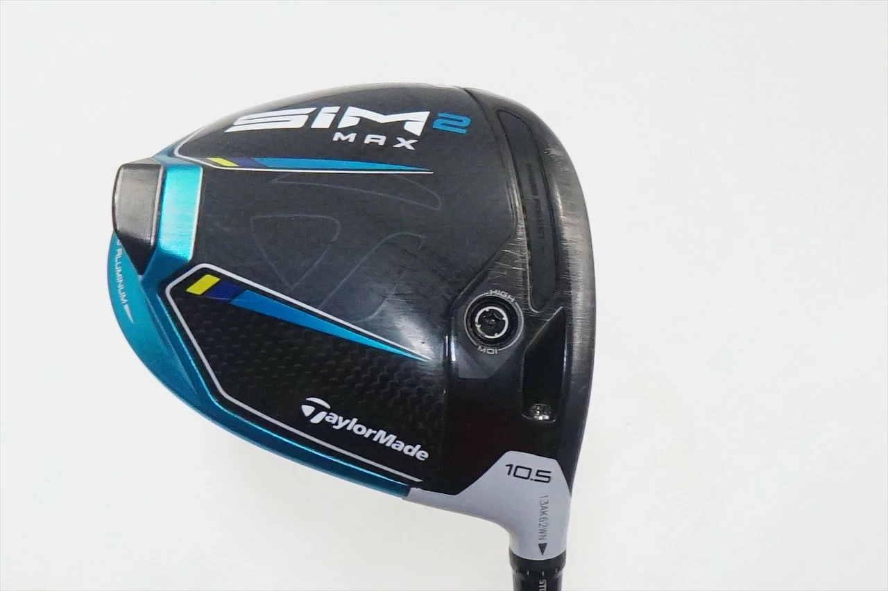 Taylormade Sim2 Max 10.5° Driver Extra Stiff Flex Hzrdus Rdx Smoke 0993043 Fair 3 Taylormade Sim2 Max 10.5° Driver Extra Stiff Flex Hzrdus Rdx Smoke 0993043 Fair