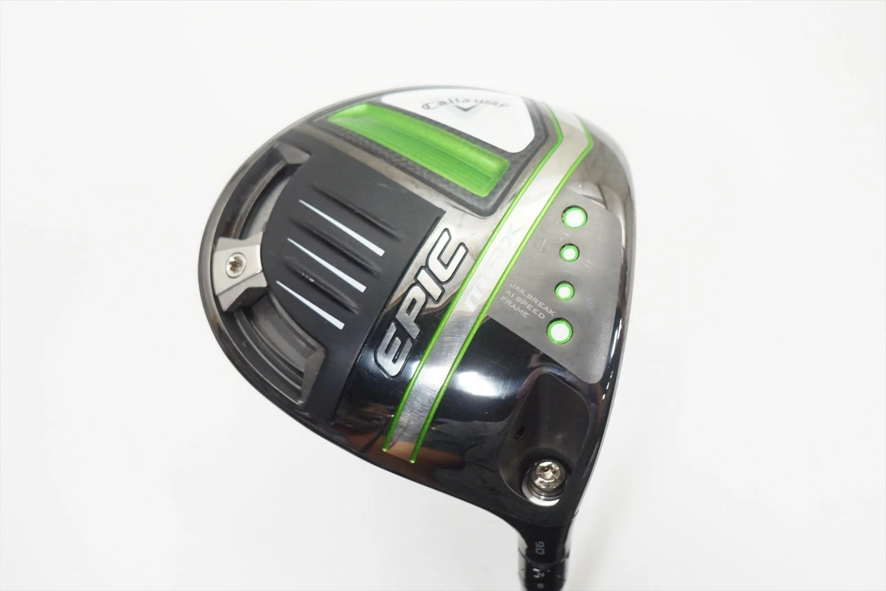 Callaway Epic Max 9° Driver Stiff Flex Hzrdus Smoke 0993270 Good 3 Callaway Epic Max 9° Driver Stiff Flex Hzrdus Smoke 0993270 Good