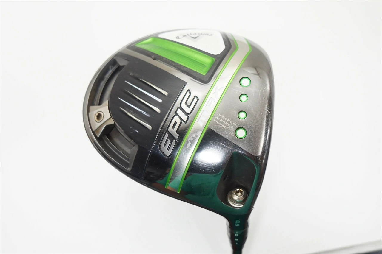 Callaway Epic Max 10.5° Driver Regular Flex Evenflow Riptide 0993423 Good 3 Callaway Epic Max 10.5° Driver Regular Flex Evenflow Riptide 0993423 Good