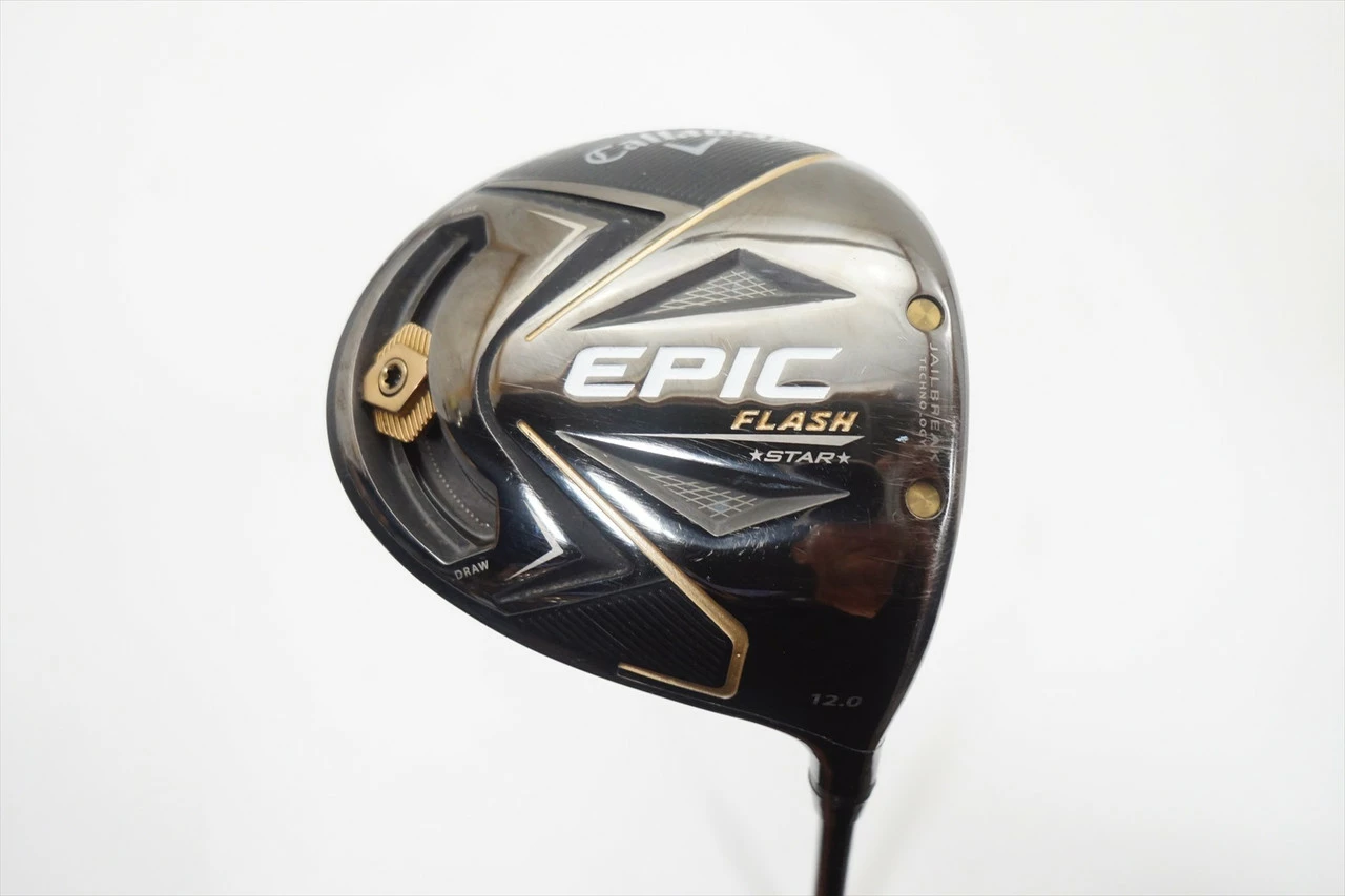 Callaway Epic Flash Star 12° Driver Regular Flex Evenflow Riptide 1001684 Good 3 Callaway Epic Flash Star 12° Driver Regular Flex Evenflow Riptide 1001684 Good