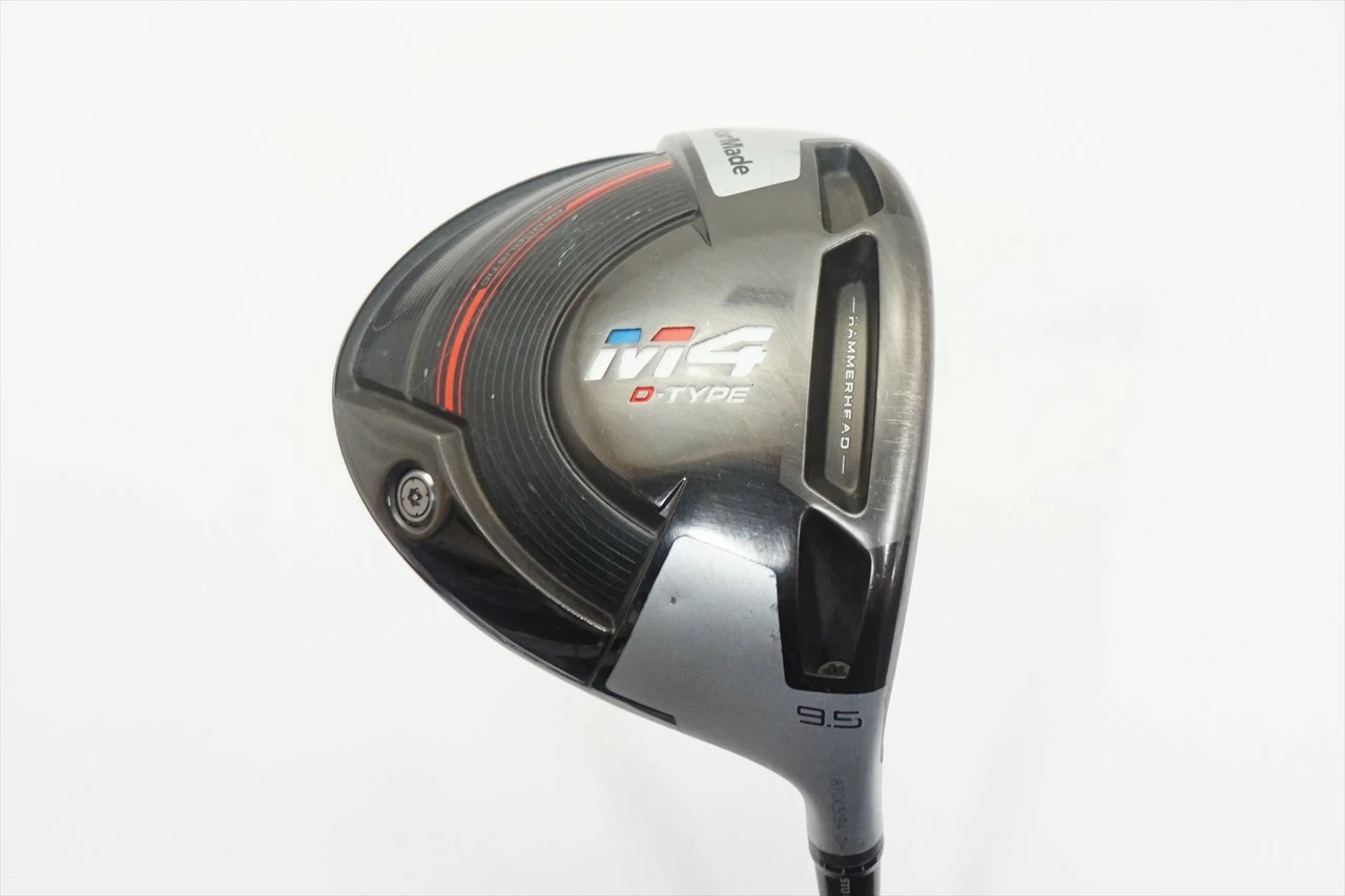 Taylormade M4 D-Type 9.5° Driver Stiff Flex Atmos 1005256 Good 3 Taylormade M4 D-Type 9.5° Driver Stiff Flex Atmos 1005256 Good