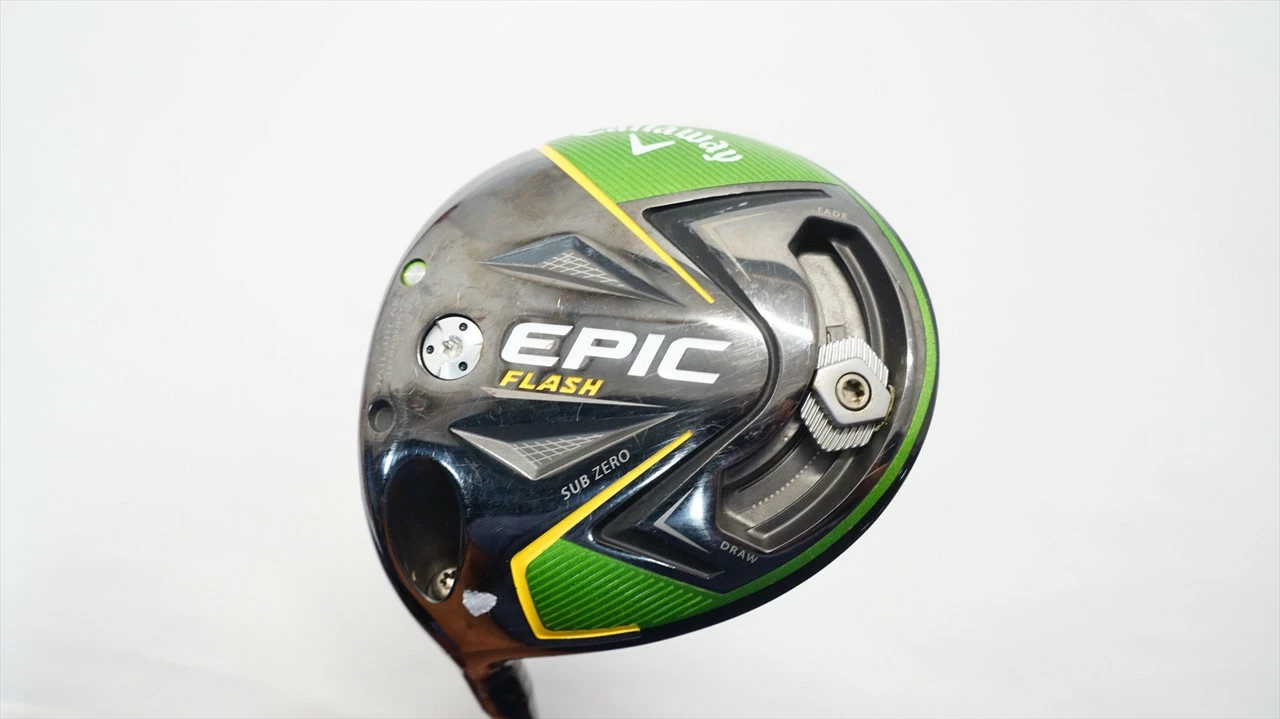 Callaway Epic Flash Sub Zero 9° Driver Regular Evenflow 1012999 Mint Left Hand 3 Callaway Epic Flash Sub Zero 9° Driver Regular Evenflow 1012999 Mint Left Hand