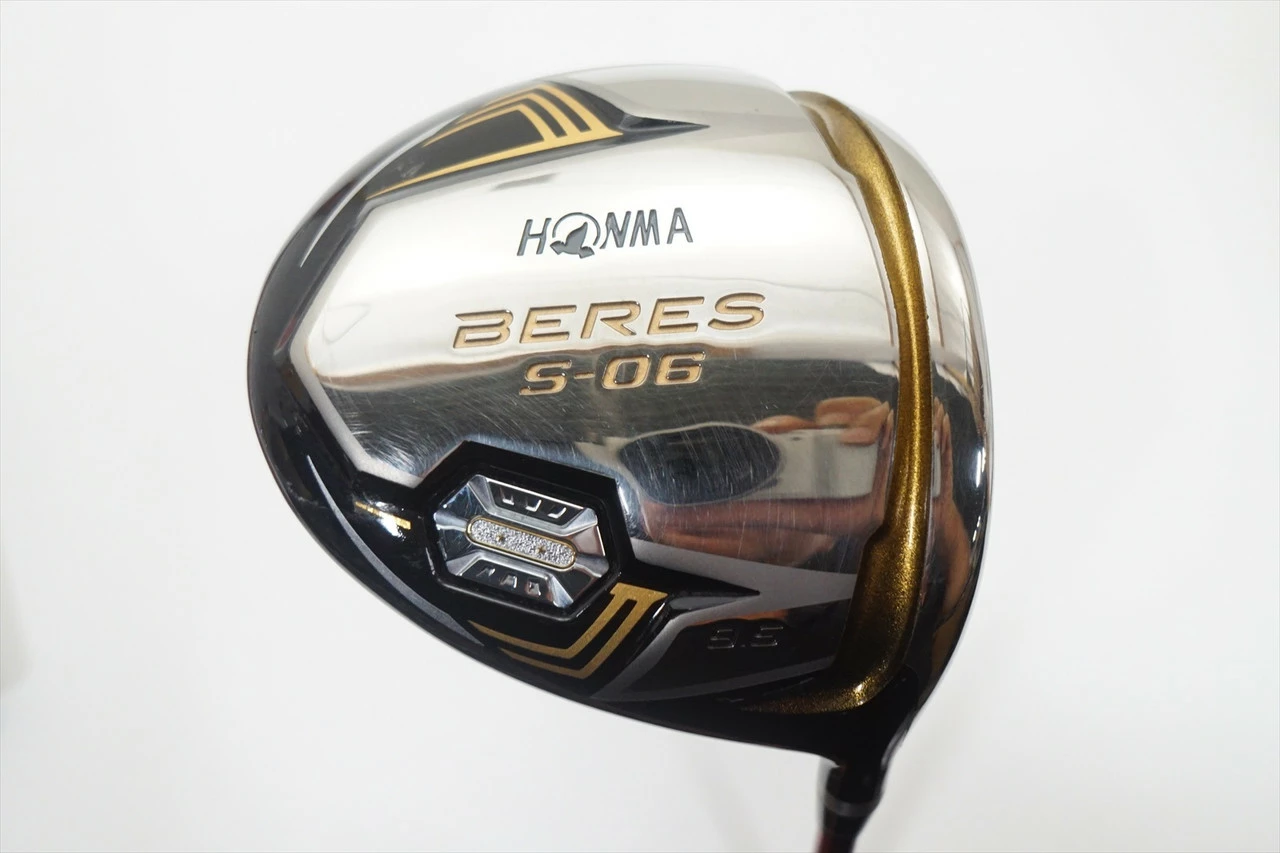 Honma Beres S-06 2 Star 9.5° Driver Extra Stiff Flex Vizard 1015014 Excellent 3 Honma Beres S-06 2 Star 9.5° Driver Extra Stiff Flex Vizard 1015014 Excellent