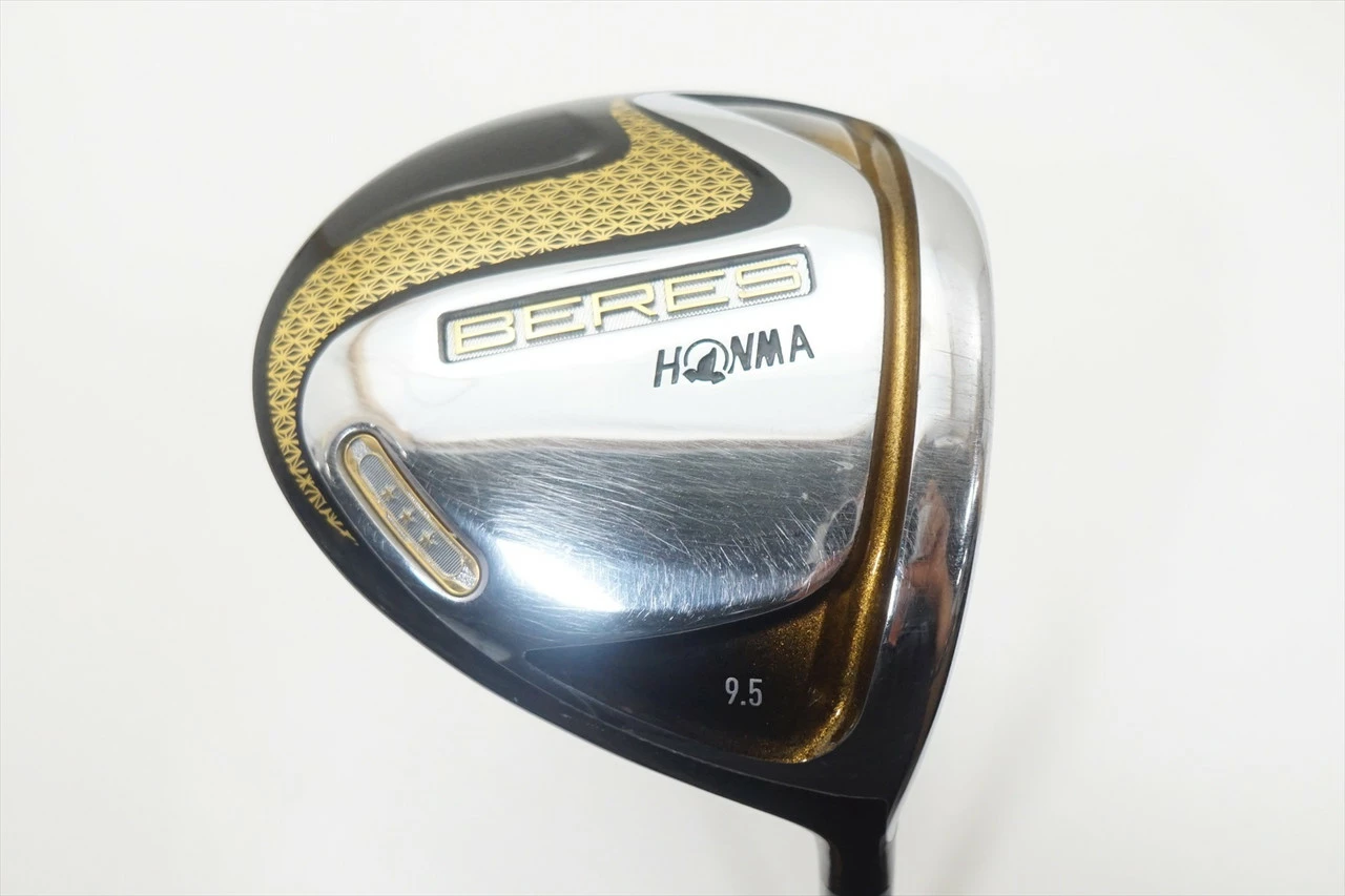 Honma Beres 07 3 Star 9.5° Driver Stiff Flex Armrq 1015049 Excellent 3 Honma Beres 07 3 Star 9.5° Driver Stiff Flex Armrq 1015049 Excellent
