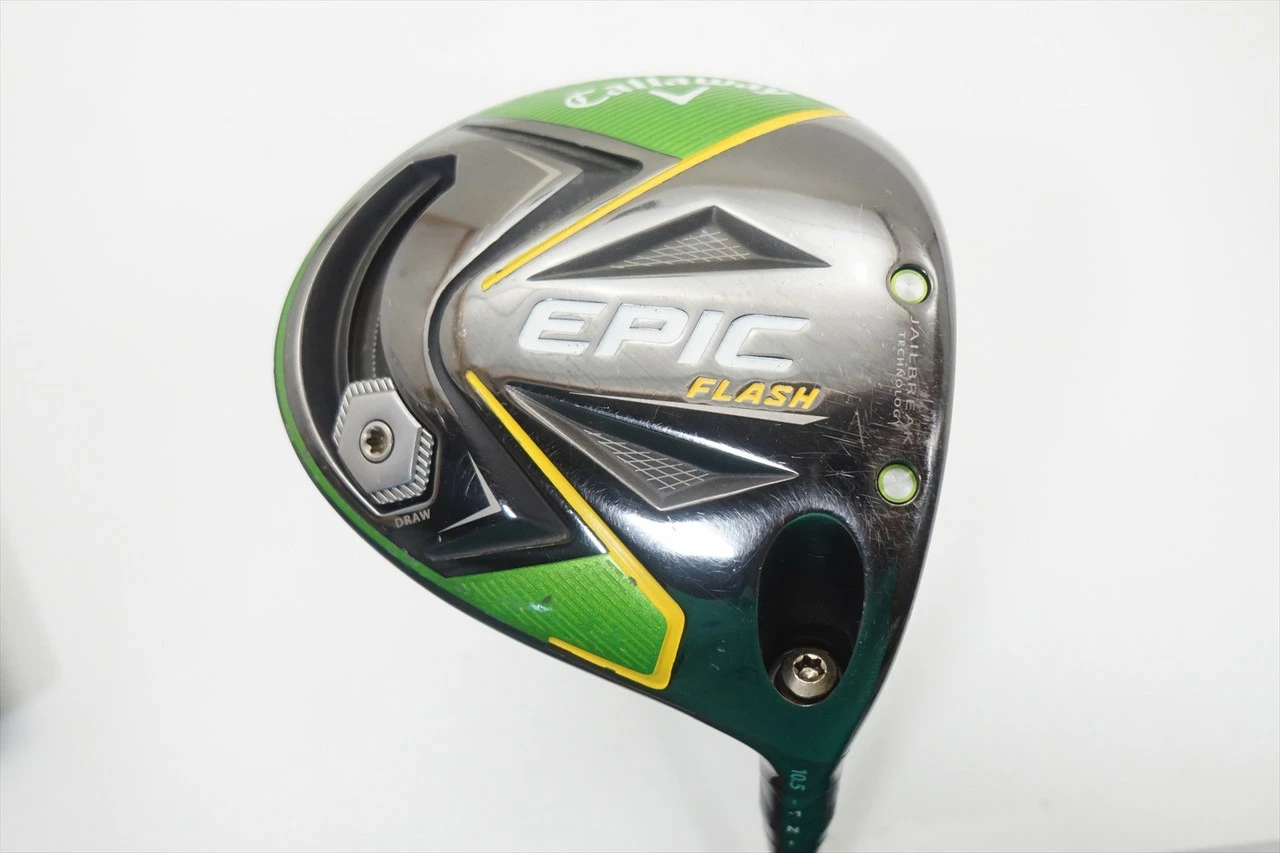 Callaway Epic Flash 10.5° Driver Stiff Flex Hzrdus Smoke 1015704 Good 3 Callaway Epic Flash 10.5° Driver Stiff Flex Hzrdus Smoke 1015704 Good