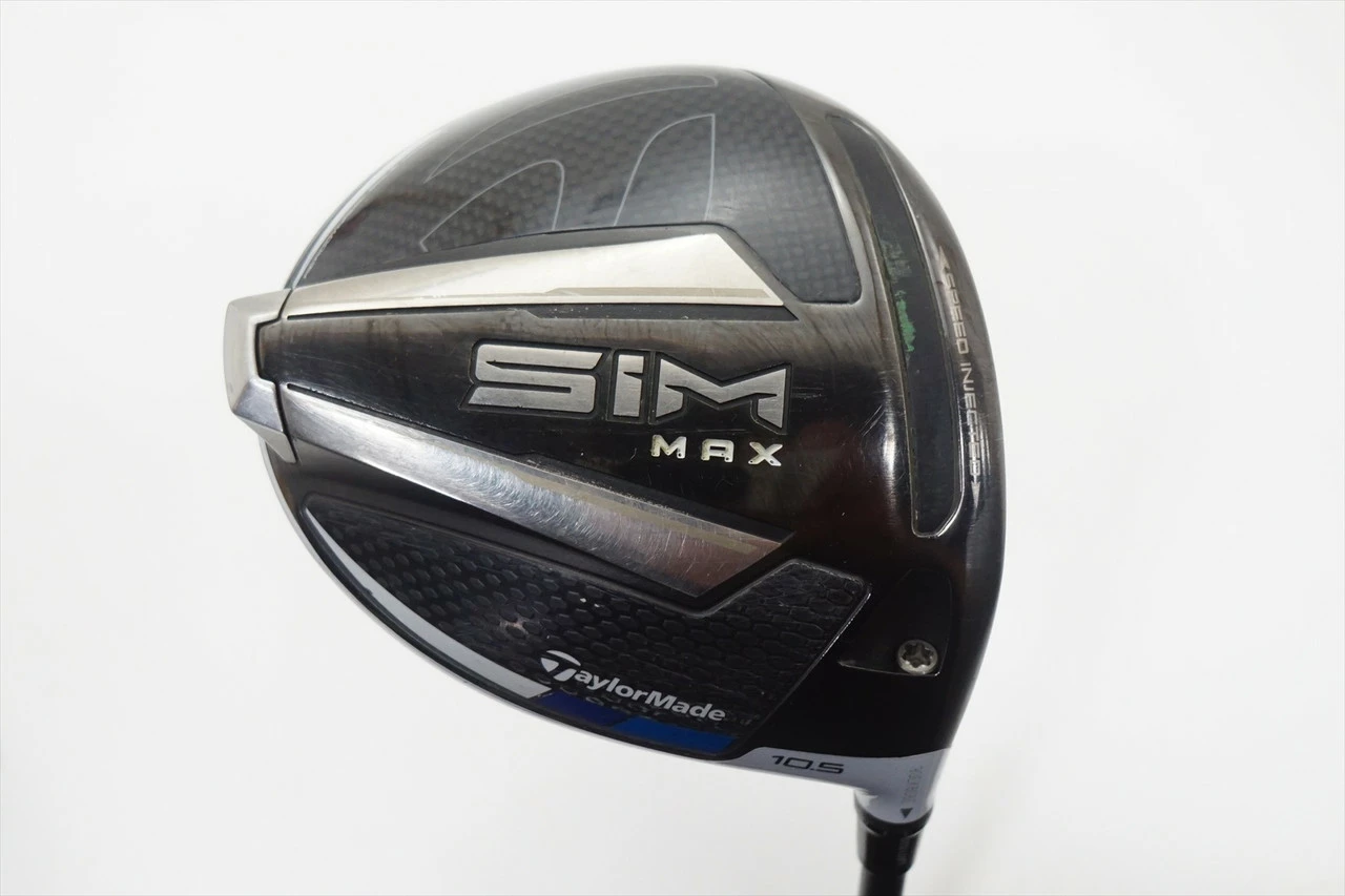Taylormade Sim Max 10.5° Driver Extra Stiff Flex Hzrdus Smoke 1018840 Good 3 Taylormade Sim Max 10.5° Driver Extra Stiff Flex Hzrdus Smoke 1018840 Good