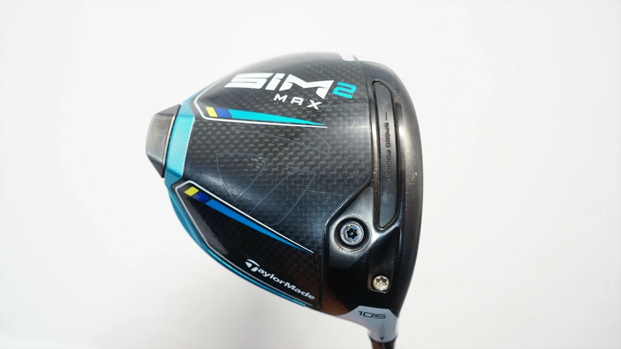 Taylormade Sim2 Max 10.5° Driver Extra Stiff Flex Hzrdus Smoke 1019764 Good 3 Taylormade Sim2 Max 10.5° Driver Extra Stiff Flex Hzrdus Smoke 1019764 Good