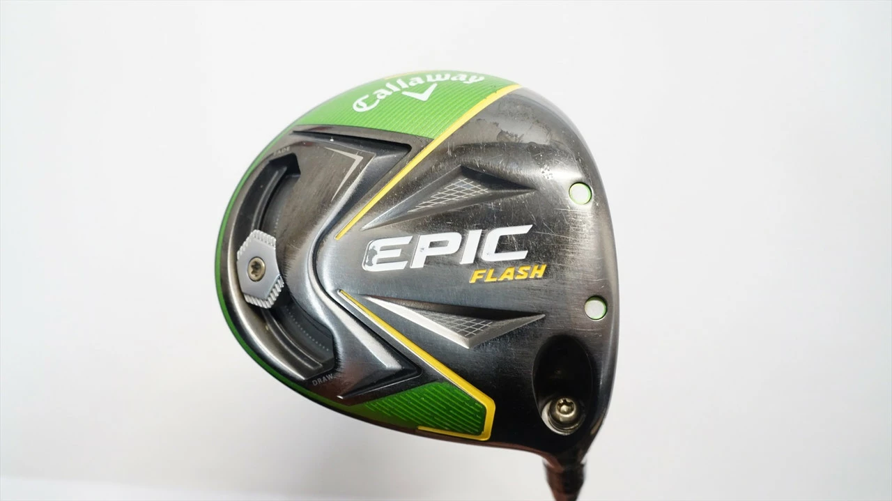 Callaway Epic Flash 9° Driver Stiff Flex Rogue Max 1019938 Good 3 Callaway Epic Flash 9° Driver Stiff Flex Rogue Max 1019938 Good